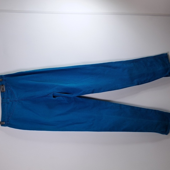 Rockies Vintage High-Rise Western Turquoise Jeans Waist 27 Inseam 37 Tall - Picture 5 of 17